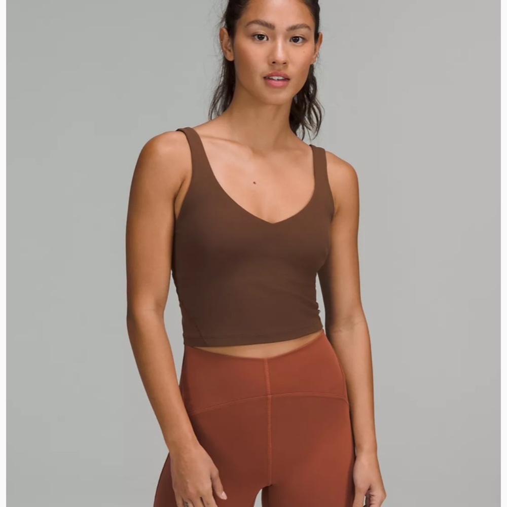 Brown Lululemon Align Tank top